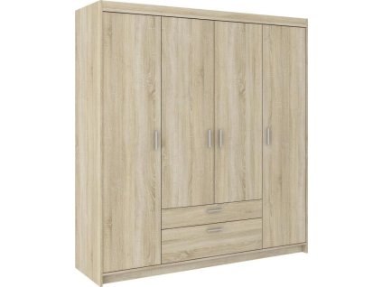 Skříň Enja 4D2S dub sonoma