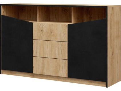 Komoda Asim R3 dub/černá