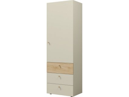 Skříň Yuva R4 béžová/dub