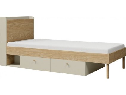 Postel Yuva R13 béžová/dub