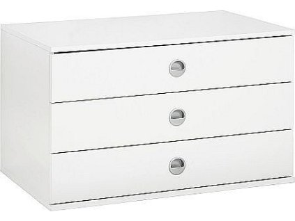 Komoda MELBOURNE 3zás. (Varianta bílý)