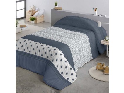 Přikrývka z mikrovlákna s potiskem pruhů 200g/m2 (Velikost 220x240 cm)