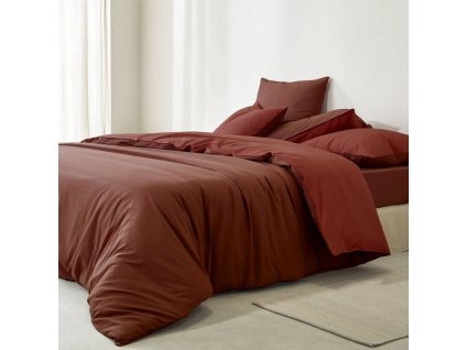 Bavlněné dvoubarevné povlečení (Velikost povlak na polštář 63x63 cm)