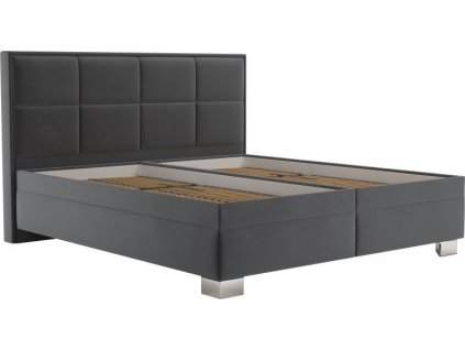Postel Elezar 160x200 šedá