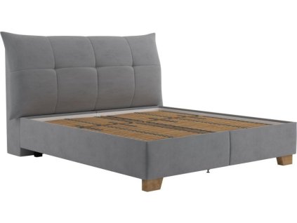 Postel Joris 180x200 světle šedá