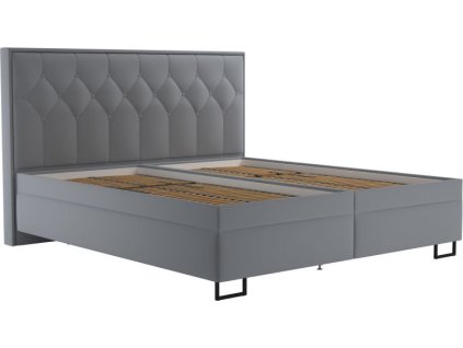 Postel Tobin 180x200 světle šedá