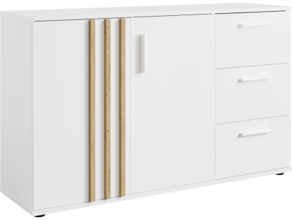 tolis komoda 2d 3z biela typ 3 01