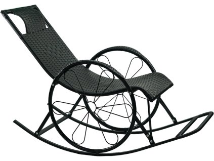 rokin kreslo cierne 01