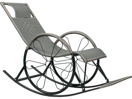 rokin kreslo siva 01