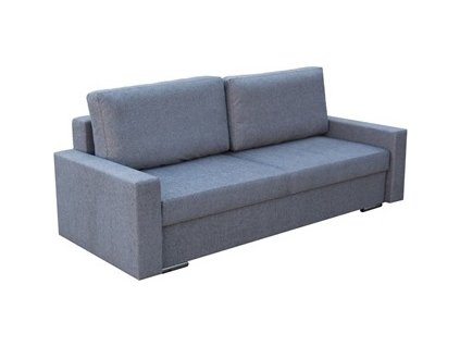 SAMUEL - POHOVKA , látka TMAVĚ ŠEDÁ - SORELLA 88 (FE) (K250) NOVINKA