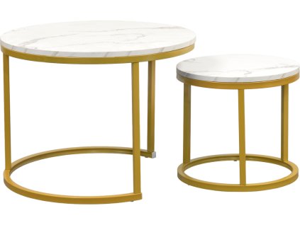 damon set stolikov 2 biela mr 01