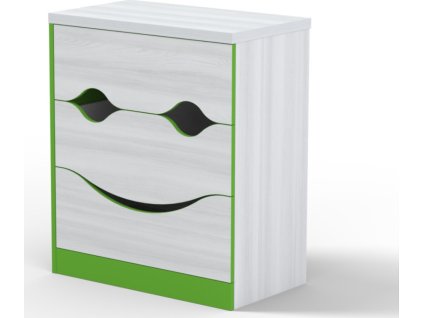 BRADOP Komoda úsměv CASPER C104 (Barevné provedení CE - CREME)