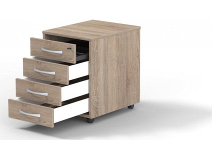 BRADOP Kontejner na zámek sestavy Office C540 (Barevné provedení P - PŘÍRODNÍ)