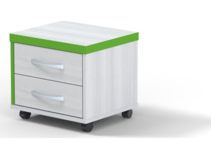 BRADOP Kontejner na kolečkách CASPER ELIOT (Barevné provedení P - PŘÍRODNÍ)