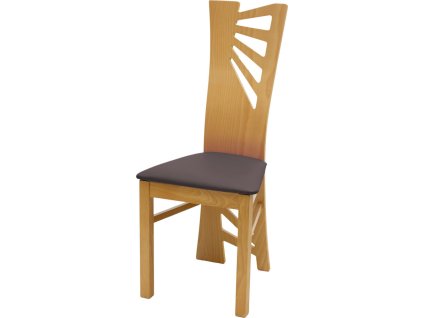 BRADOP Jídelní židle AMÁLIE (POTAHOVÁ LÁTKA ASTON 571, Provedení jídelní židle PŘÍRODNÍ)