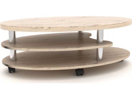 BRADOP Konferenční stůl DALIBOR 110x60 (Barevné provedení P - PŘÍRODNÍ)