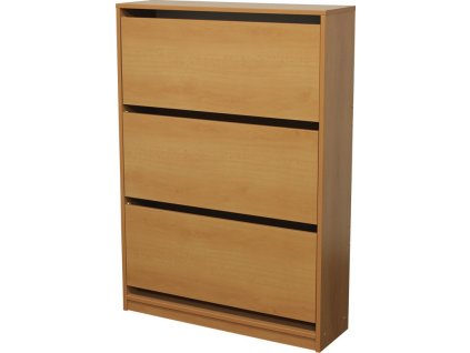 BRADOP Botník výklopný trojřadý D008 (Barevné provedení P - PŘÍRODNÍ)