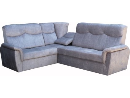 PALERMO Pravá roh.sedačka látka SVĚTLE ŠEDÁ Vogue 14 (FE) kolekce - "E" (K250-Z) NOVÁ LÁTKA