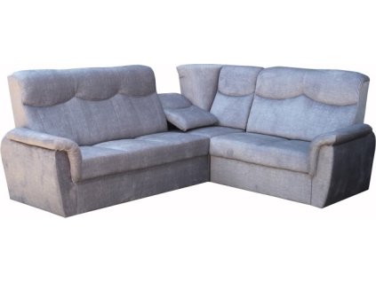 PALERMO Levá roh.sedačka látka SVĚTLE ŠEDÁ Vogue 14 (FE) kolekce - "E" (K250-Z) NOVÁ LÁTKA