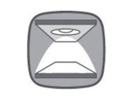 OSTIA OSVĚTLENÍ k REG1D1W2S/15/10 bílá teplá 3000K