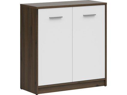 NEPO PLUS KOM2D dub ušlechtilý/bílý  / 2BAL /