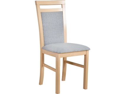 MIA 5 (MILANO 5)- jídelní židle DUB SONOMA/ látka  Aragon č. 35A    "DRE"  (K150)