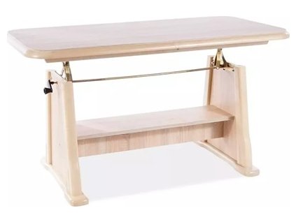 BETA - konferenční stůl zvedací a rozkládací - dub sonoma (BEATADS=2BALÍKY) (S) (K150-E)