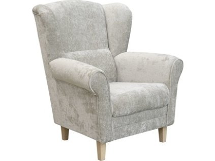 KLIPOS (CLIP) - křeslo látka béžová PH07/ nožky dub sonoma, kolekce "FN" (K250)NOVÁ LÁTKA