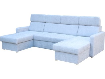 FONDUE U - UNI - sedací souprava ROSARIO 452 světle šedá - kolekce "E" (FE) (K250) NOVINKA