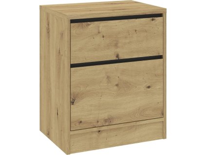 basit szafka nocna 2s artisan antracyt listwa 400mm 1 1