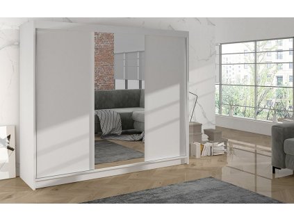 Skříň Debora I 200 - bílá