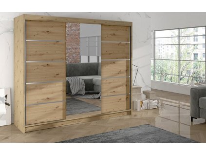 Skříň Debora VI 200 - dub artisan