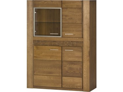 Vitrína nízká 4d VELVET 15