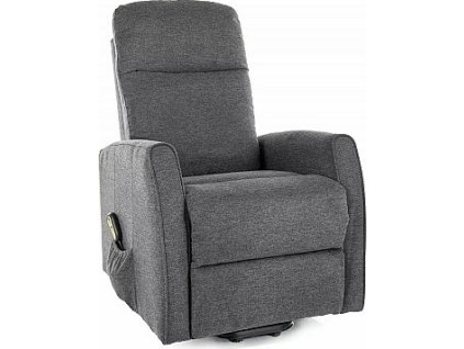Křeslo LETO relaxační (Varianta Brego 18 - tavě šedá)