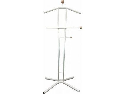 Věšák DONAS kovový (Varianta Tom - bílý)