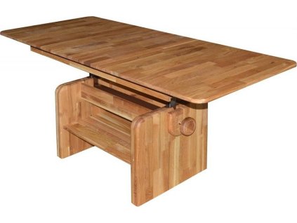 Konferenční stůl Igor, DUB 120-160x65 (Povrchová úprava Dub)