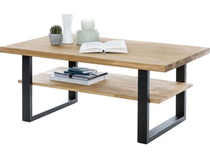 Konferenční stůl Lazar (kolekce RIGA) masiv, DUB 115x65 (Povrchová úprava Dub)