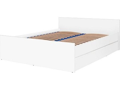 Postel KOSMOS C16  160cm, s roštem (Varianta bílá)