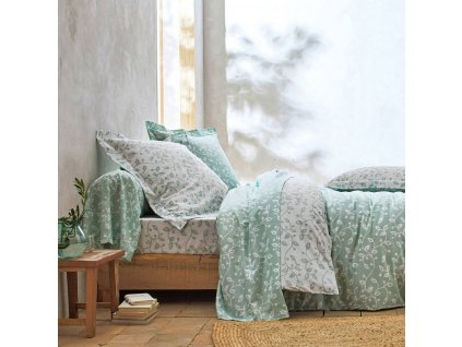 Povlečení Lístky, flanel (Velikost povlak na polštář 65x65 cm)