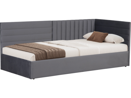 mevia postel 90 siva dod 01