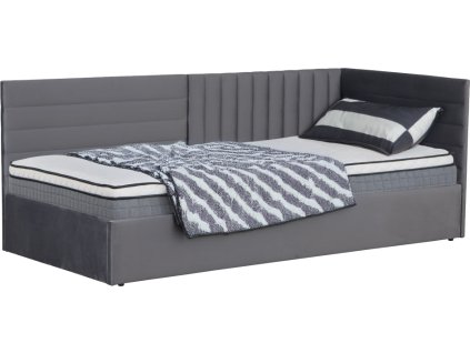 mevia postel sivohneda taupe 9