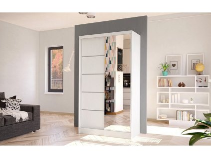 Skříň Diem III 100 - bílá