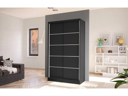 Skříň Diem IV 100 - černá