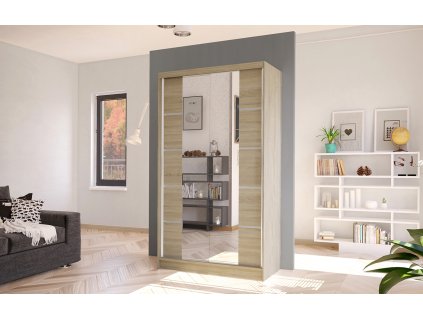 Skříň Diem V 100 - dub sonoma