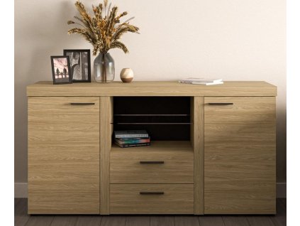 Komoda Rizo 2D2S dub olejovaný