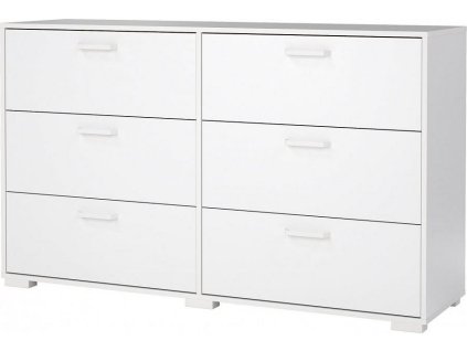 Komoda Selina 702 bílý lesk