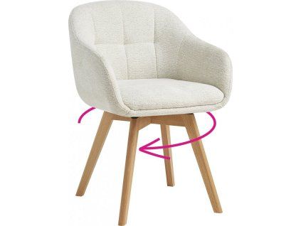 dimer dod otoc kreslo krem 00