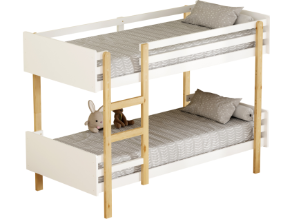 damla poschodova postel biela d 01