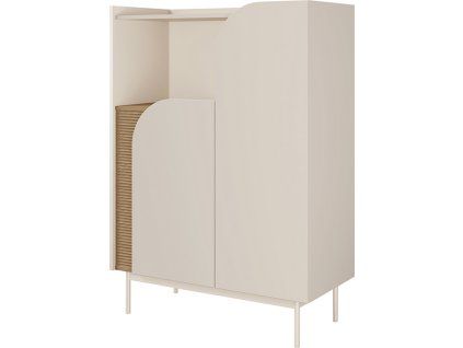 Knihovna Carmina R5 macadamia/dub jarní