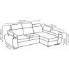 Sedací souprava Bodie levá Anthology 04